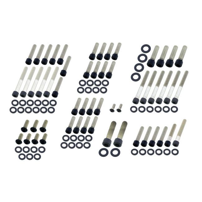 Screws4Bikes, Engine Bolt Kit 89-98 Softail, 91-98 Dyna