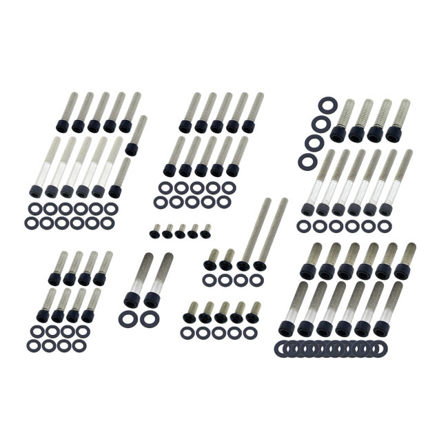 Screws4Bikes, Engine Bolt Kit 00-06 Softail, 99-05 Dyna