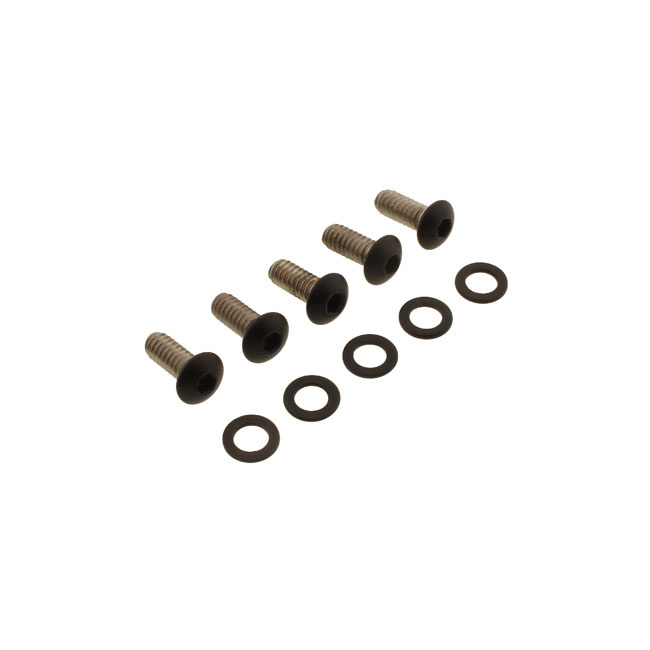 Screws4Bikes, Bolt Kit, Derby Cover 19-23 Softail Matte