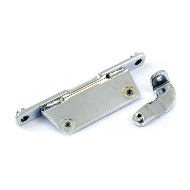 Chrome Oil Tank Bracket Kit 84-99 Softail