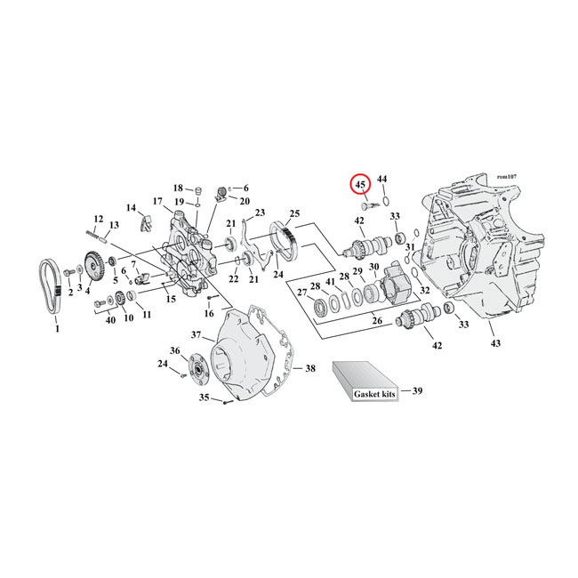 Oil Screen, Oem Style 00-17 Softail