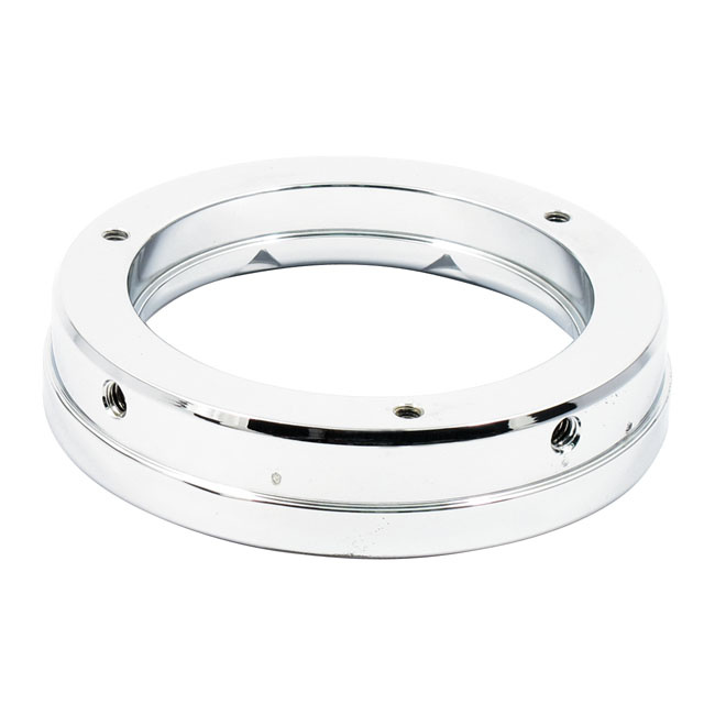 V&H, Repl. End Cap For Vance & Hines Pro-Pipe. Chrome