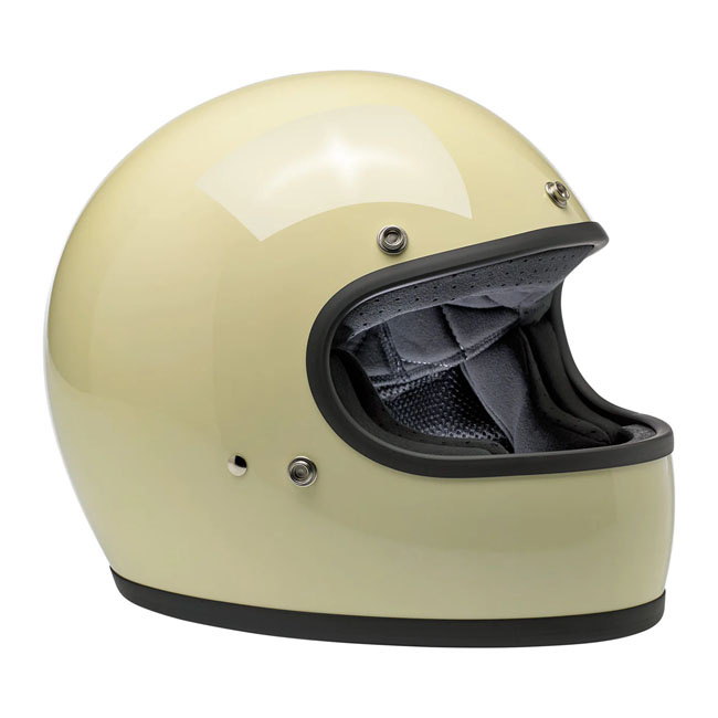 Biltwell Gringo helmet gloss vintage white Size XS The Biltwell Gringo