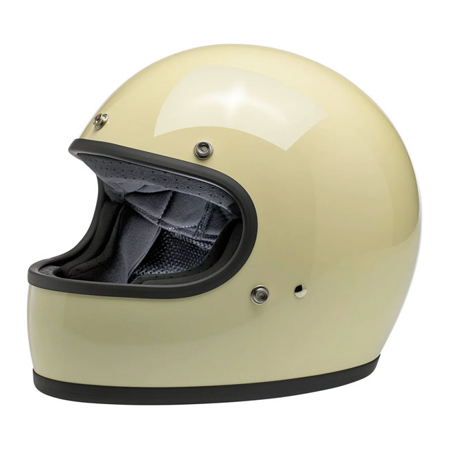 Biltwell Gringo helmet gloss vintage white Size M The Biltwell Gringo