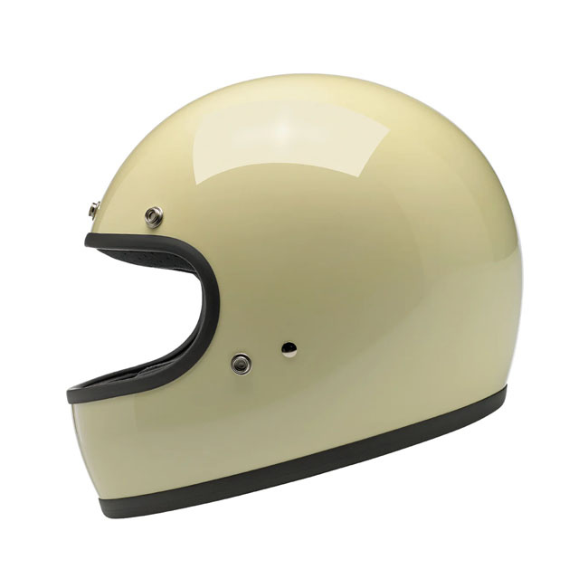 Biltwell Gringo helmet gloss vintage white Size XL The Biltwell Gringo