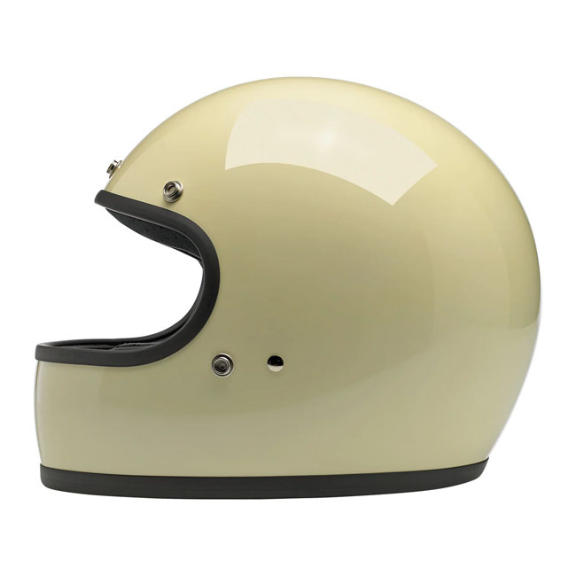 Biltwell Gringo helmet gloss vintage white Size XL The Biltwell Gringo