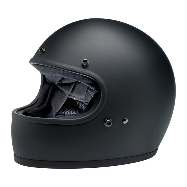 Biltwell Gringo helmet flat black Size L The Biltwell Gringo takes its