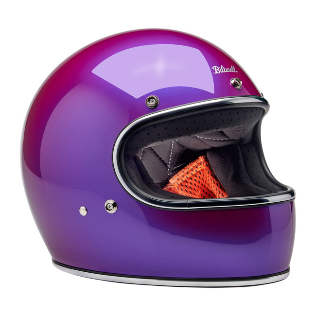 Biltwell Gringo helmet metallic grape Size S The Biltwell Gringo takes