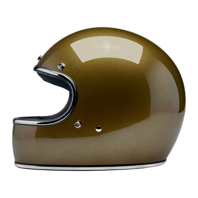 Biltwell Gringo Helmet Ugly Gold Metallic Size S The Biltwell Gringo T