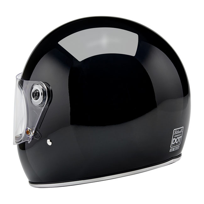 Biltwell Gringo S helmet gloss black Size S The Biltwell Gringo S has