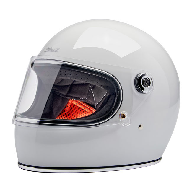 Biltwell Gringo S helmet gloss white Size XS The Biltwell Gringo S has
