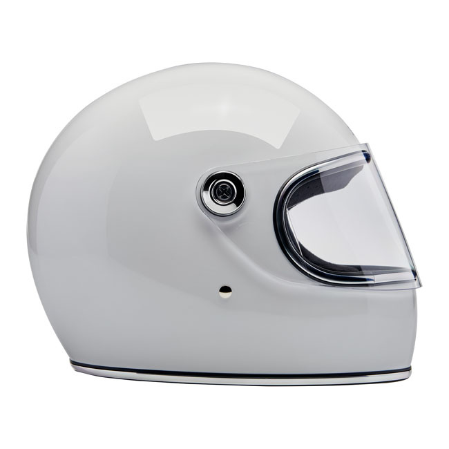 Biltwell Gringo S helmet gloss white Size L The Biltwell Gringo S has