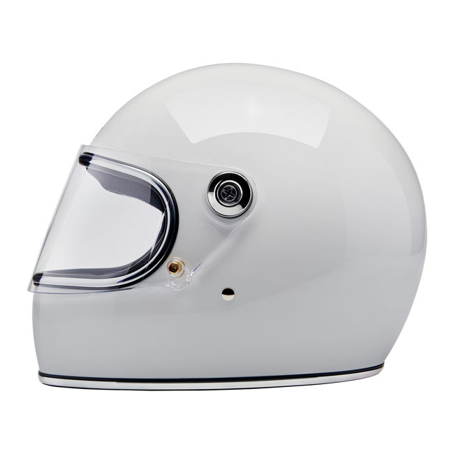 Biltwell Gringo S helmet gloss white Size L The Biltwell Gringo S has