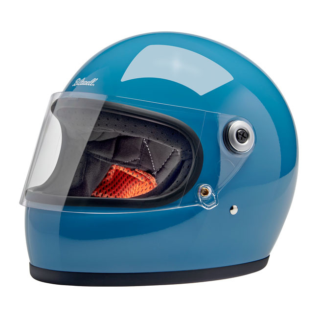 Biltwell Gringo S helmet dove blue Size XS The Biltwell Gringo S has a