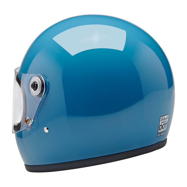 Biltwell Gringo S helmet dove blue Size XS The Biltwell Gringo S has a