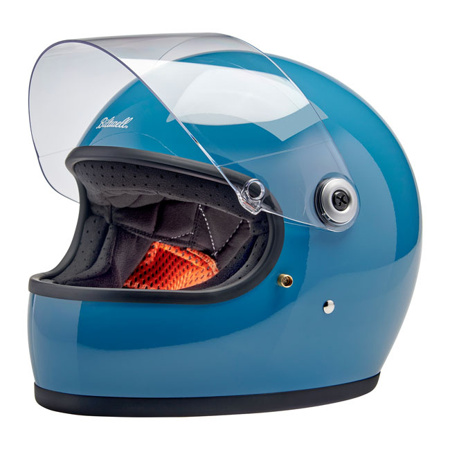 Biltwell Gringo S helmet dove blue Size S The Biltwell Gringo S has a