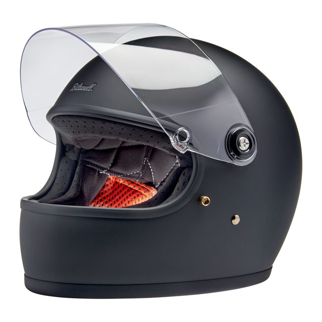Biltwell Gringo S helmet flat black Size S The Biltwell Gringo S has a