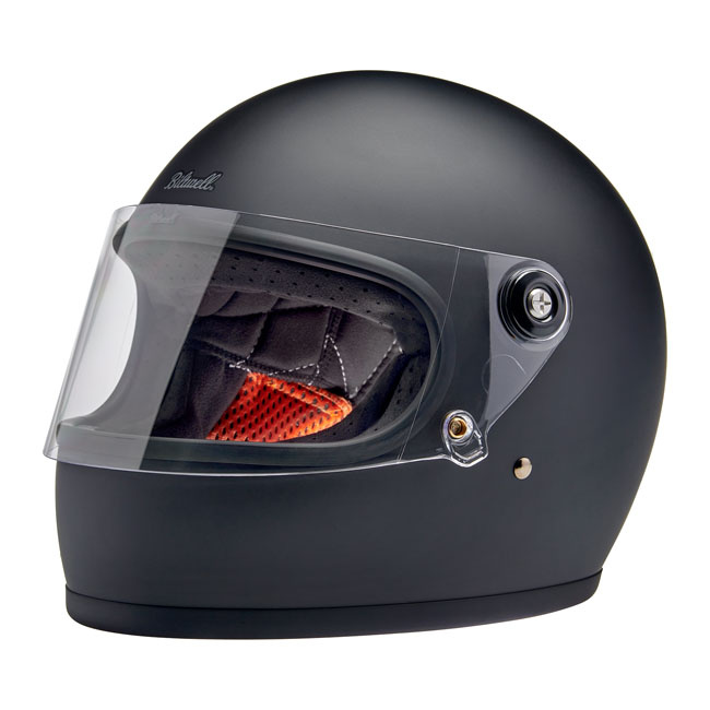 Biltwell Gringo S helmet flat black Size M The Biltwell Gringo S has a