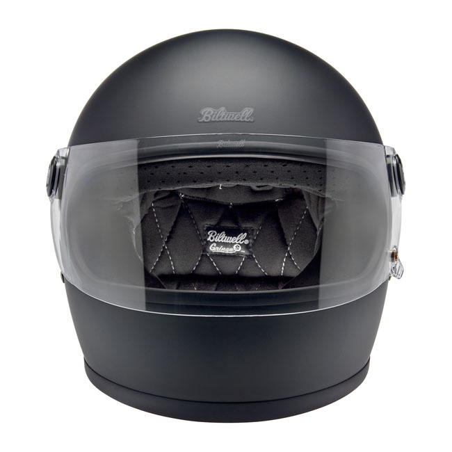Biltwell Gringo S helmet flat black Size L The Biltwell Gringo S has a
