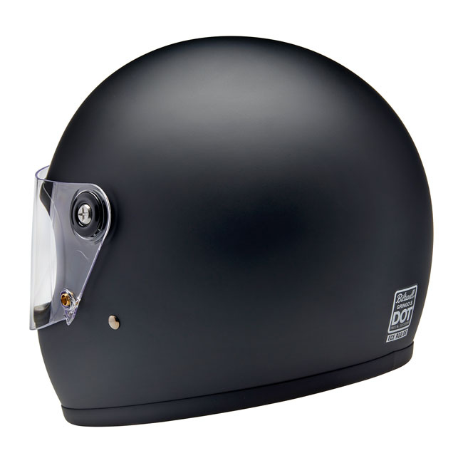 Biltwell Gringo S helmet flat black Size 2XL The Biltwell Gringo S has