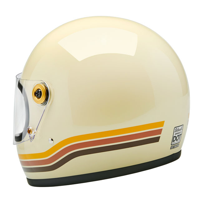 Biltwell Gringo S helmet vintage desert spectrum Size 2XL The Biltwell