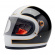 Biltwell Gringo S Helmet Gloss White/Black Tracker Size M