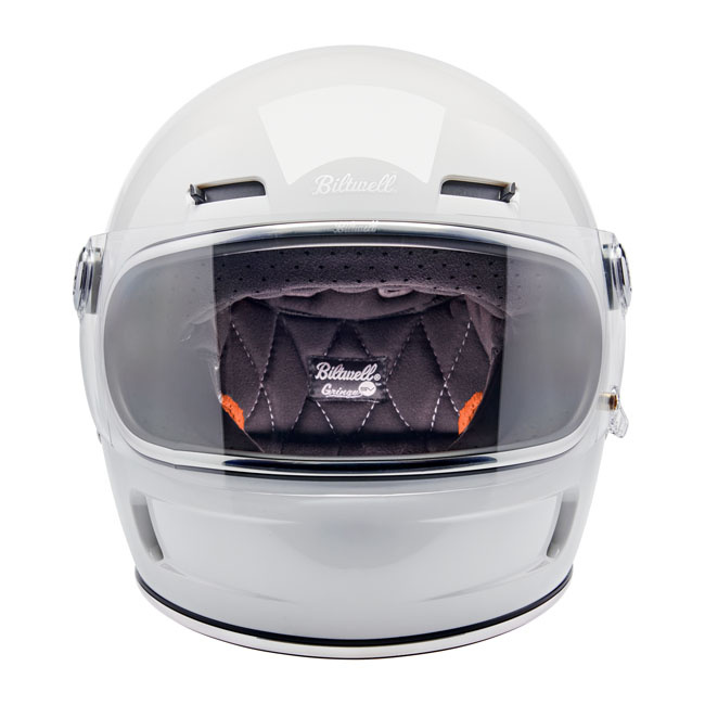 Biltwell Gringo Sv Helmet Gloss White
