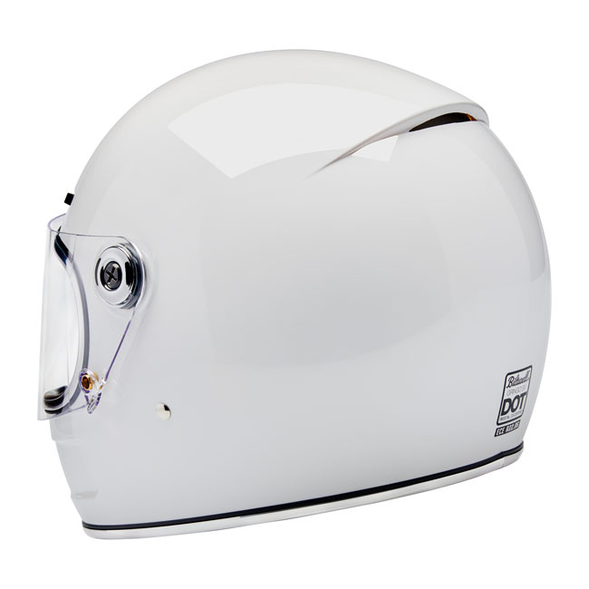 Biltwell Gringo Sv Helmet Gloss White