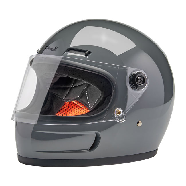 Biltwell Gringo Sv Helmet Gloss Storm Grey