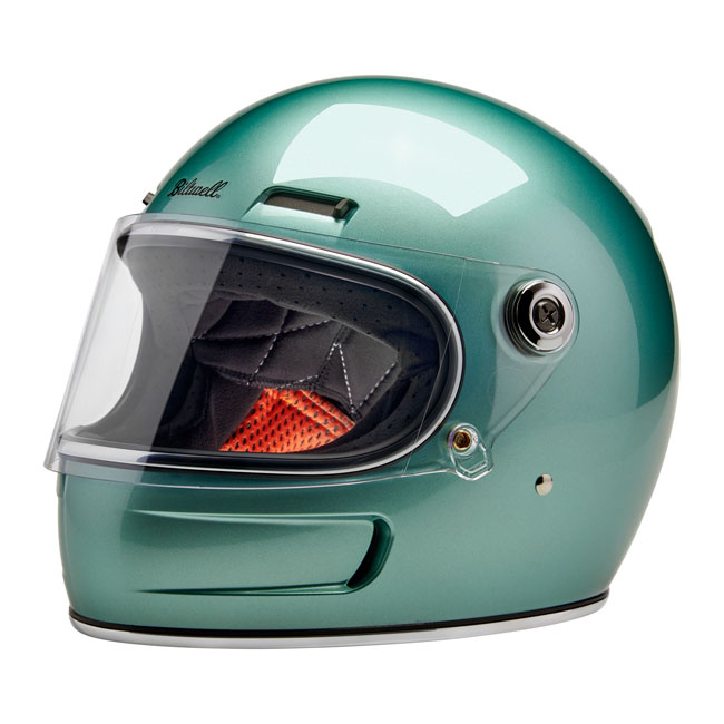 Biltwell Gringo SV helmet metallic sea foam Size XS Biltwell takes wit