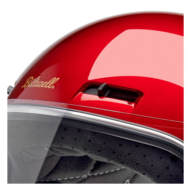 Biltwell Gringo Sv Helmet Metallic Cherry Red