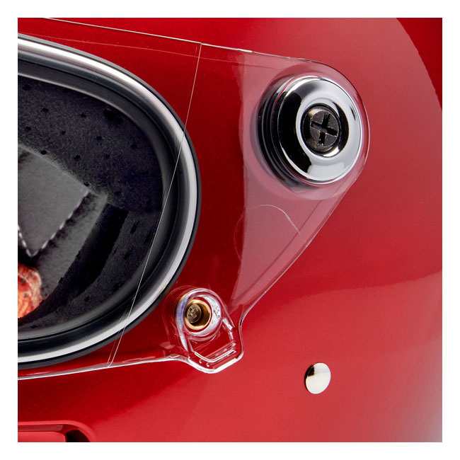 Biltwell Gringo Sv Helmet Metallic Cherry Red