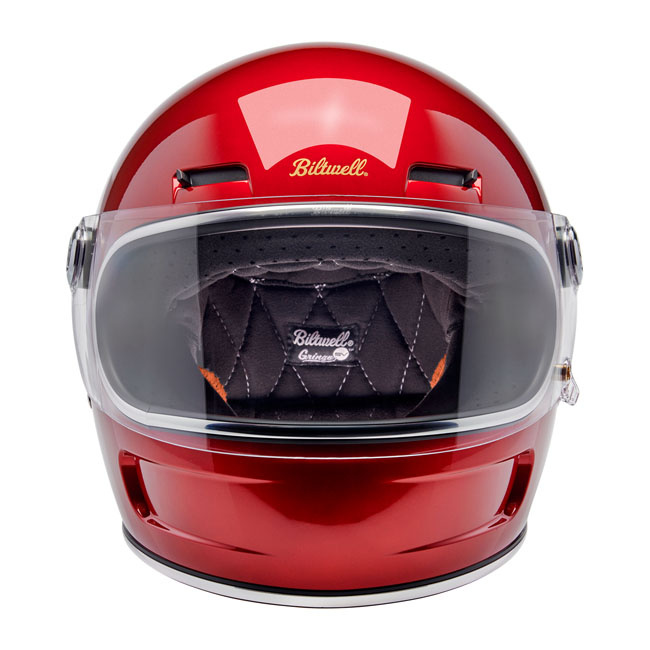 Biltwell Gringo Sv Helmet Metallic Cherry Red