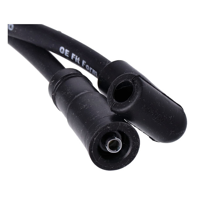 CVP, ThunderCore Pro spark plug wire set. Black 00-17 Softail (excl. 0