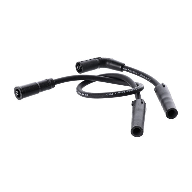 CVP, ThunderCore Pro spark plug wire set. Black 99-06 FLT with carb, 0