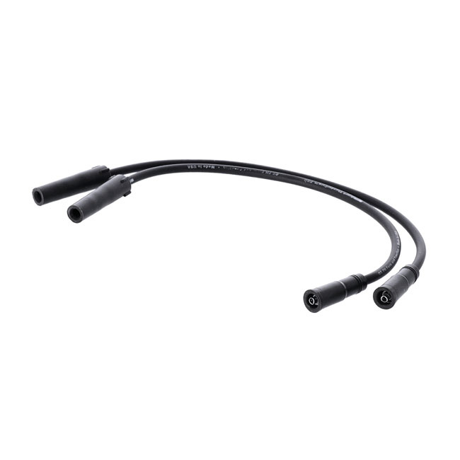 CVP, ThunderCore Pro spark plug wire set. Black 99-08 FLT/Touring with