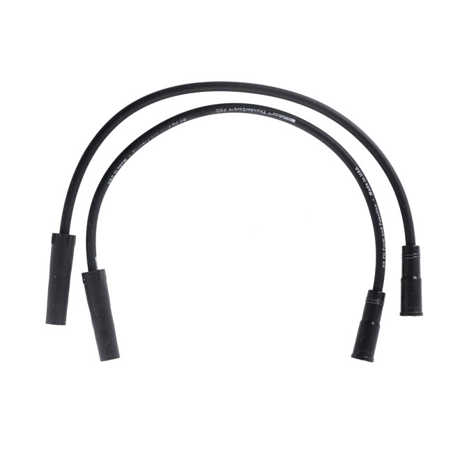 CVP, ThunderCore Pro spark plug wire set. Black 99-08 FLT/Touring with