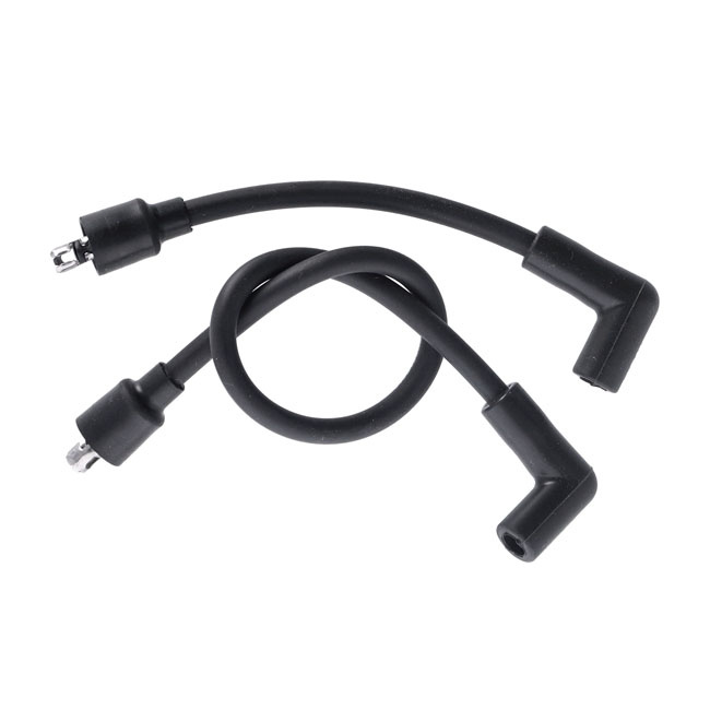 CVP, ThunderCore Pro spark plug wire set. Black 65-85 FL, FX, XL, 84-9