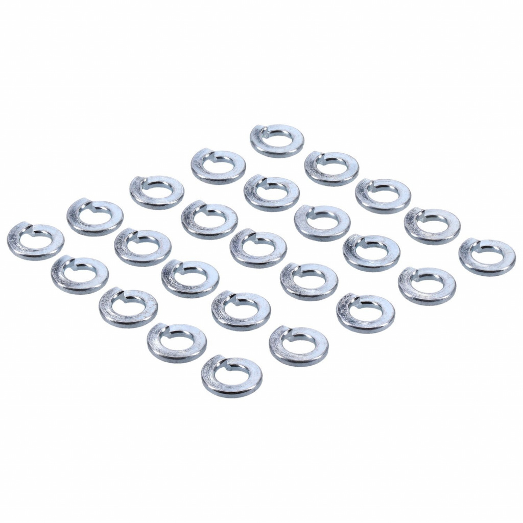 Zinc lockwasher, 3/8 inch - 25 pack
