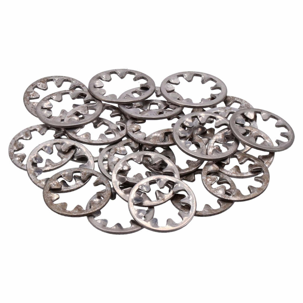 Ss int. lockwasher, #6-25 pack