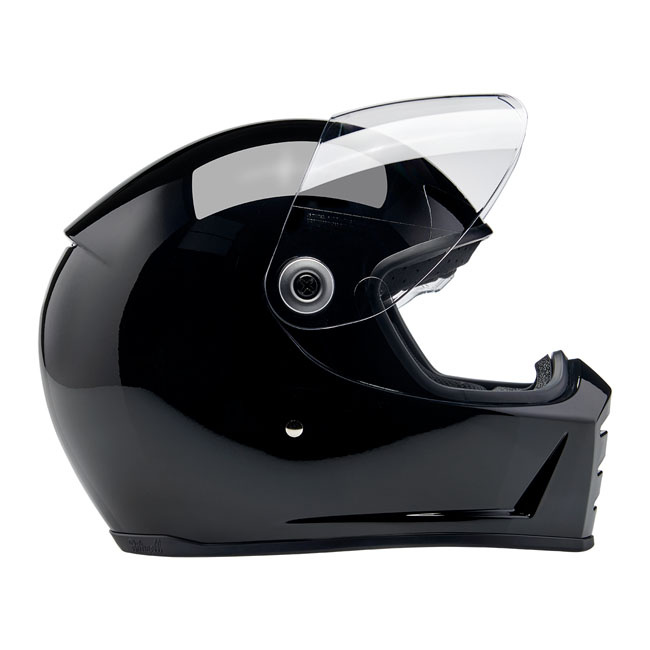 Biltwell Lane Splitter helmet gloss black Size S Progressively styled