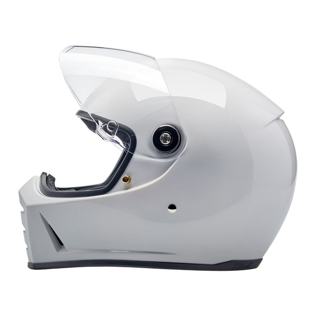 Biltwell Lane Splitter helmet gloss white Size XL Progressively styled