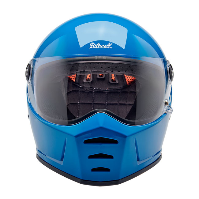 Biltwell Lane Splitter helmet tahoe blue Size S Progressively styled a