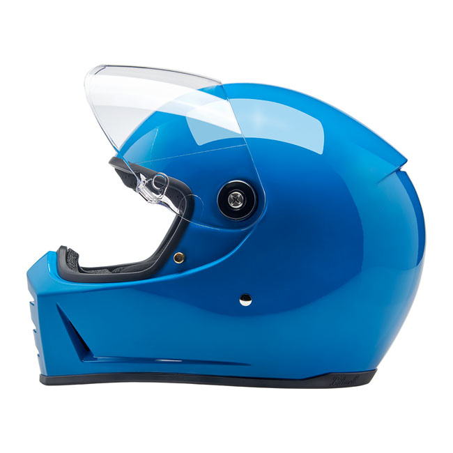 Biltwell Lane Splitter helmet tahoe blue Size L Progressively styled a