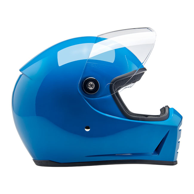 Biltwell Lane Splitter helmet tahoe blue Size XL Progressively styled