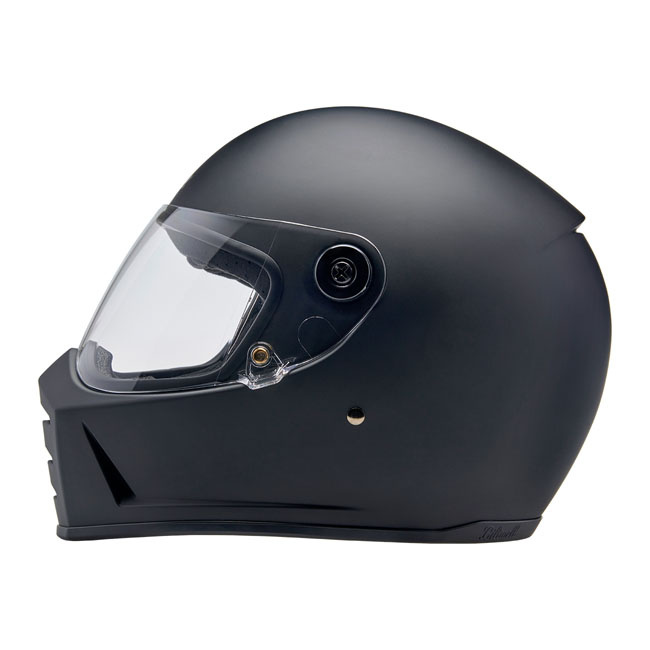 Biltwell Lane Splitter Helmet Flat Black