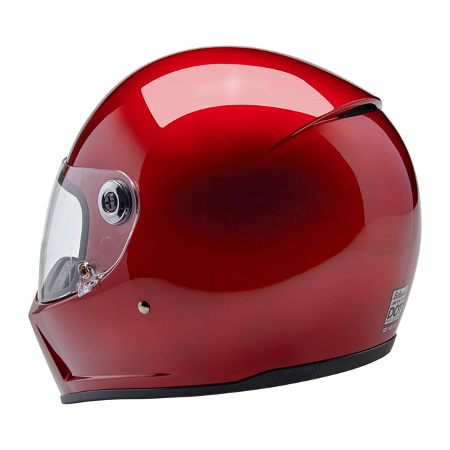 Biltwell Lane Splitter helmet cherry red Size 2XL Progressively styled
