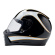 Biltwell Lane Splitter helmet white flames Size L Progressively styled Biltwell Lane Splitter helmet white flames Size L Progressively styled