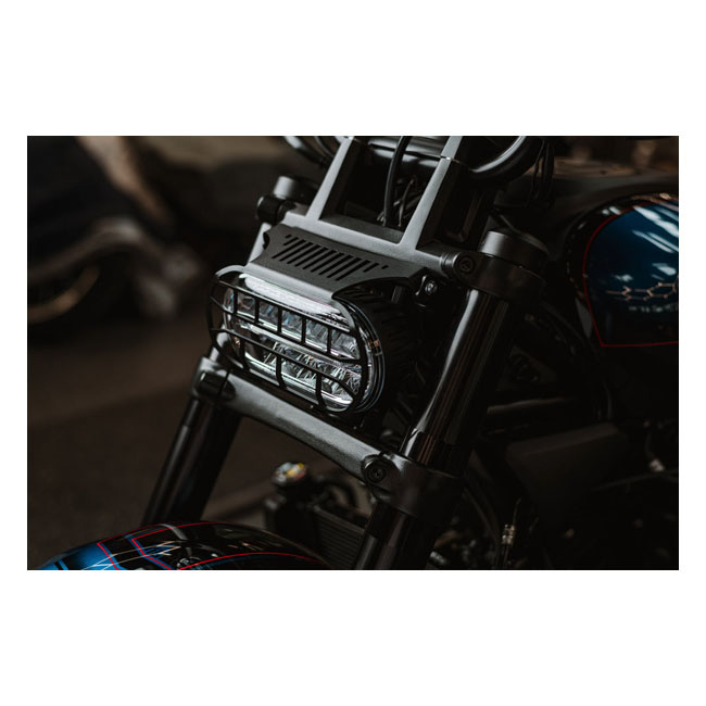 Killer Custom, Headlamp Grill. Black 21-24 Sportster S Rh1250S