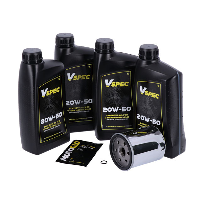 Mcs, Engine Oil Service Kit. 20W50 Synthetic 86-98 Flt/flh